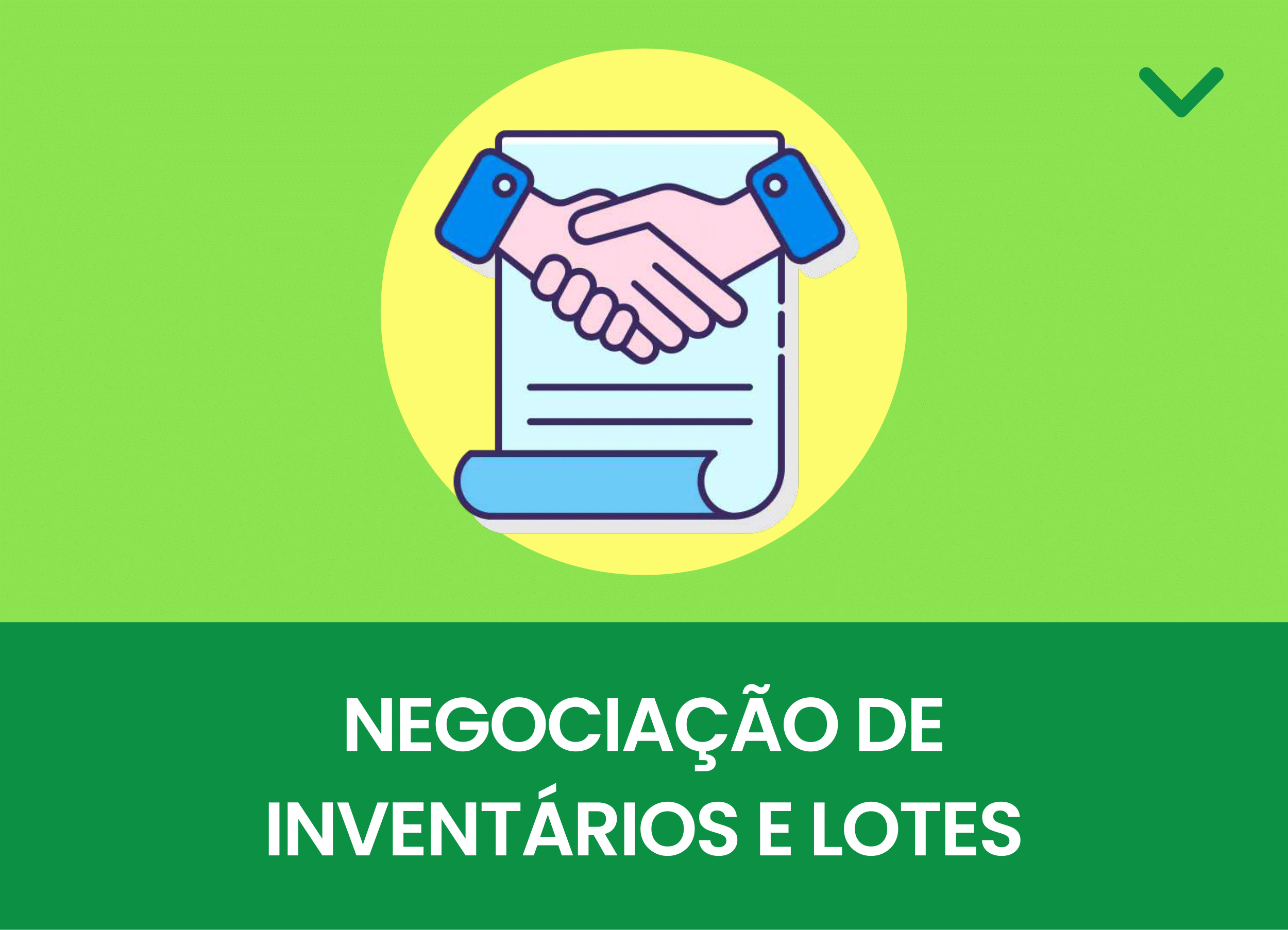 Negociação de Inventários e Lotes